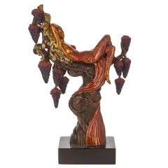 Untitled by Erté, bronze figure, sold Feb 2025