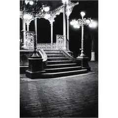 Guymas Bandstand," 1967 (printed 1976) by Myron Wood, gelatin silver print, sold Feb 2024