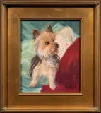 Minnie by Roseann Munger, 2009, oil on canvas board, sold Feb 2024