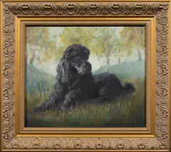 Nikki by Robert Holden Webb, 1980, oil on canvas, sold Feb 2024