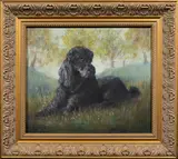 Nikki by Robert Holden Webb, 1980, oil on canvas, sold Feb 2024