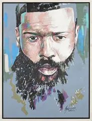 Portrait of a Man by Wakaba Mutheki, oil on canvas, sold May 2026