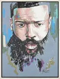 Portrait of a Man by Wakaba Mutheki, oil on canvas, sold May 2026