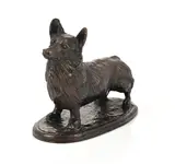 Corgi by Carlos Neto, bronze stamped, sold May 2026