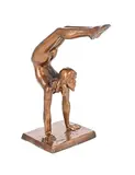 Gymnast by Carl Johan Bonnesen, bronze, sold May 2026