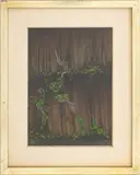 Botanical Landscape Scene by Charles Blum, Oil on Canvas, sold Jun 2025