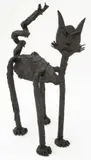 Style by Alberto Giacometti, Bronze Cat Sculpture, sold Jun 2025