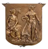 Untitled by Dennis B. Sheahan, Bronze Plaque, sold Jun 2025