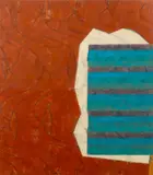 Mar de Almendras" [Almond Sea] by Alejandro Corujeira, 1997, Acrylic on Canvas, sold Jun 2025