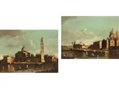 Santa Maria Della Salute by Francesco Tironi, oil on canvas, sold Dec 2025