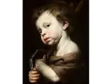 Johannes der Täufer als Kind by Bernardo Strozzi Il Cappuccino, oil on panel, offered Apr 2018