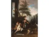 Toilette der Venus by Sebastiano Ricci, oil on canvas, sold Sep 2025