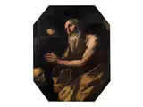 Der Heilige Hieronymus by Luca Giordano, oil on canvas, sold Dec 2025