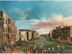 Foscari by Giuseppe Bernardino Bison, oil on canvas, sold Mar 2026