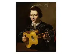 Untitled by Pietro Paolini, oil on canvas, sold Sep 2022