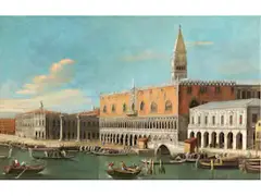 Untitled by Vincenzo Chilone, oil on canvas, sold Sep 2022