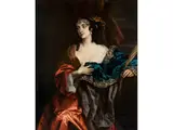 Eleanor Needham (um 1627 - 1663/64), Lady Byron, als Heilige Katharina von Alexandrien by Peter Lely, oil on canvas, offered Jun 2024