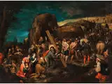 Kreuztragung Christi by Frans Francken d. J., oil on copper, offered Jul 2018