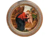 Ruhe auf der Flucht Nach Ägypten by Piero di Cosimo, oil on panel, sold Sep 2025