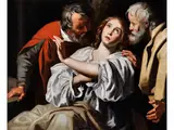 Susanna und die Beiden Alten by Gerard Seghers, oil on canvas, offered Mar 2026