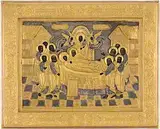 Russisch, um 1900 by Entschlafen der Gottesmutter mit Oklad, tempera, offered Dec 2014