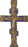 Russisch, um 1800 by Metallikone "Kreuz", bronze, sold Dec 2014