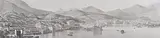 Lugano by Giuseppe Bernardazzi, aquatint, sold Dec 2014