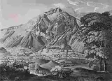Enneda im Canton Glarus by Johann Heinrich Jenni, aquatint, sold Dec 2014