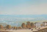 Zürich, Ansicht von der Waid by Heinrich Siegfried, aquatint, sold Dec 2014