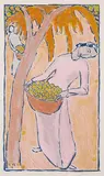 Obsternte by Cuno Amiet, 1914, color lithograph, sold Dec 2014