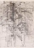 Untitled by Bernhard Luginbühl, 1961, engraving, offered Dec 2014