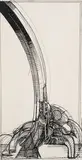 Ohne Titel by Bernhard Luginbühl, 1968, pencil, sold Dec 2014