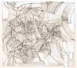 Zyklop I by Bernhard Luginbühl, 1968, engraving, sold Dec 2014