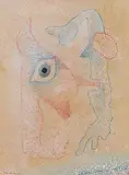 Fühlungsnahme by Max von Moos, mixed media, sold Dec 2014