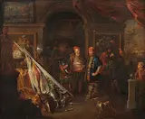 Allegorie des Krieges by Holland, um 1700, 1703, oil on canvas, sold Sep 2014