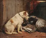 A Catastrophe by John Sargeant Noble, oil on canvas, sold Sep 2014