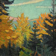 Herbst by Maria Cyrenius, oil on canvas, sold Sep 2014