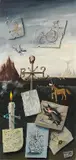 Die magischen Verkehrsmittel by Georges Spiro, 1950, oil on canvas, sold Sep 2014