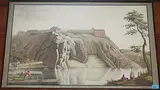 Ansicht des Prager Zittadels Wischehrad by Joseph Hirsch, watercolor, offered Sep 2014