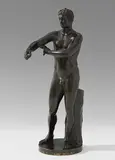 Italien, um 1900, nach Lysipp (2.Hälfte 4.Jh.v.Chr.) by Figur "Apoxyomenos", bronze, sold Sep 2014