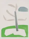 Baum by Ferdinand Gehr, color woodcut, offered Sep 2014
