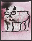 Tierfigur by Hans Krüsi, mixed media, sold Sep 2014
