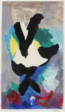 Ohne Titel by Johannes Itten, watercolor, sold Sep 2014