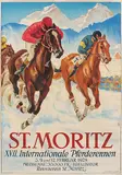 St. Moritz XVII by Hugo Laubi, color lithograph, sold Sep 2014