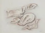 Wolken by Meret Oppenheim, pencil, sold Sep 2014