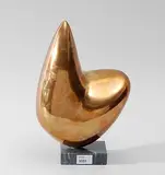 Ohne Titel by Hans Gerber, bronze, sold Sep 2014