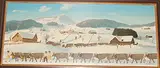 Öberefahre im Winter, 1974 by Christian Vetsch, oil on board, sold Sep 2014