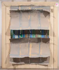 Untitled by Sylvia Wald, mixed media, sold Feb 2024