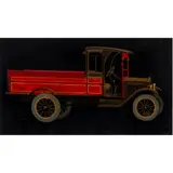 Antique Truck by Ed Diffenderfer, acrylic on cardboard, sold Feb 2024