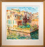 Untitled by Marco Sassone, serigraph, sold Feb 2024